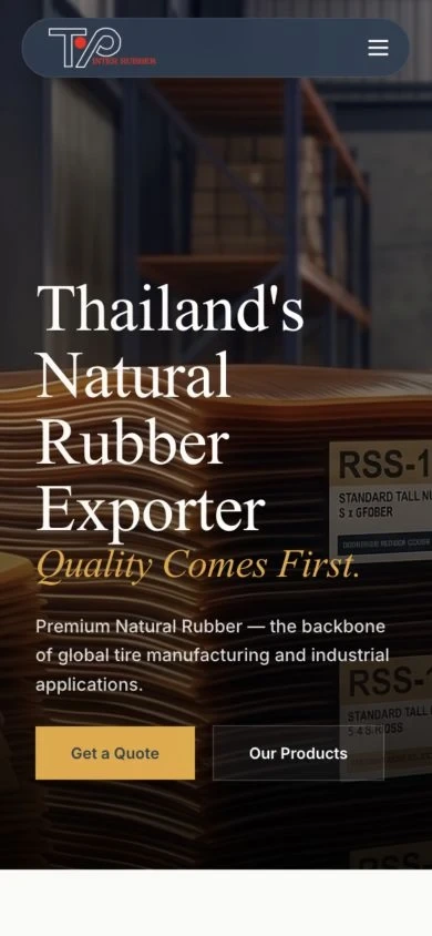 iRubber — mobile website
